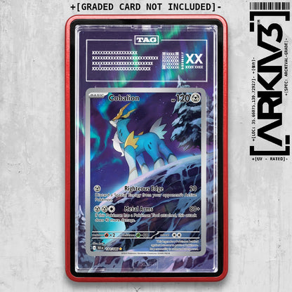 ARKIV3 TAG graded front - Red