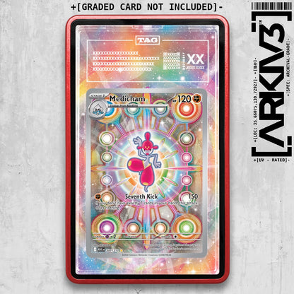 ARKIV3 TAG graded front - Red