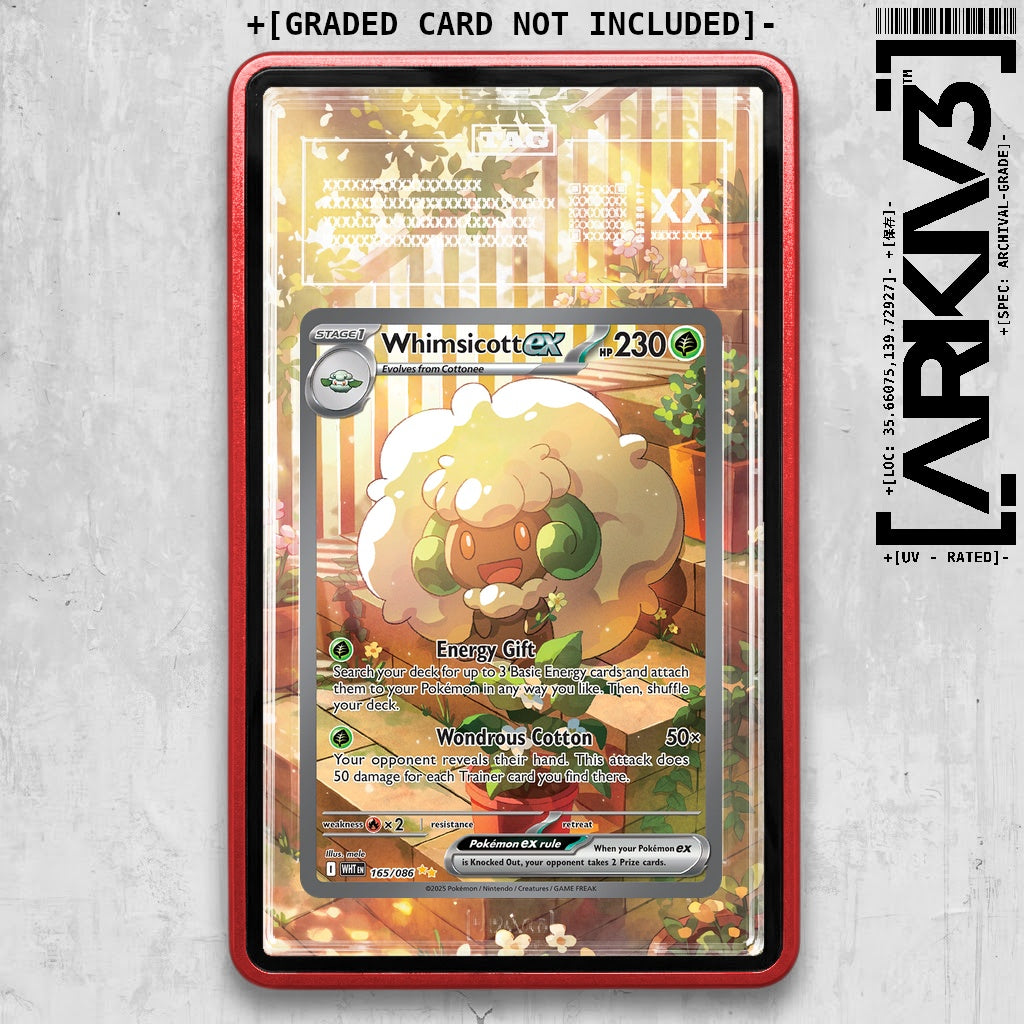 ARKIV3 TAG graded front - Red