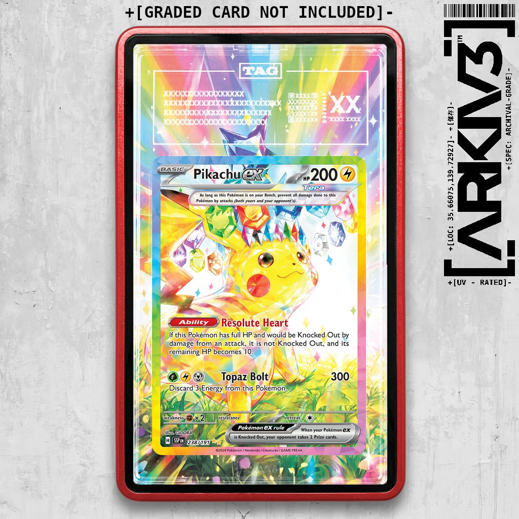 ARKIV3 TAG graded front - Red
