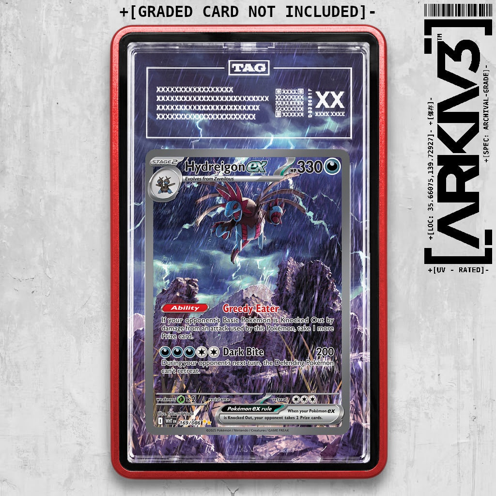 ARKIV3 TAG graded front - Red
