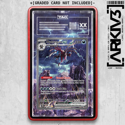 ARKIV3 TAG graded front - Red