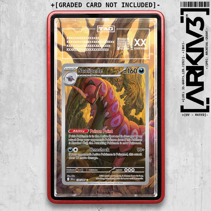 ARKIV3 TAG graded front - Red