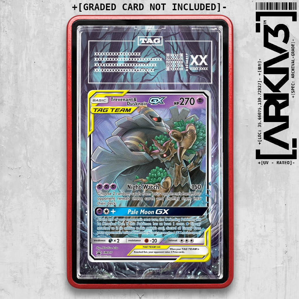 ARKIV3 TAG graded front - Red
