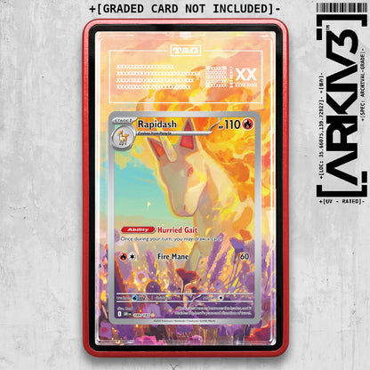 ARKIV3 TAG graded front - Red