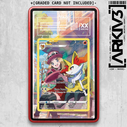 ARKIV3 TAG graded front - Red