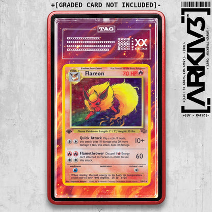 ARKIV3 TAG graded front - Red