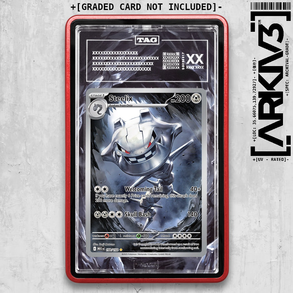ARKIV3 TAG graded front - Red