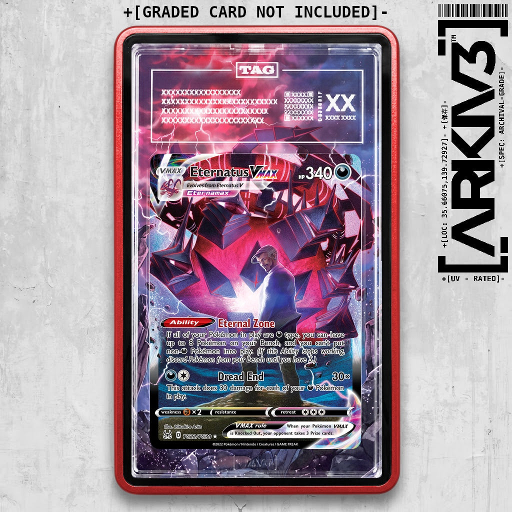 ARKIV3 TAG graded front - Red