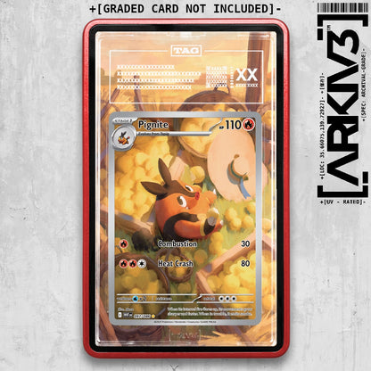 ARKIV3 TAG graded front - Red
