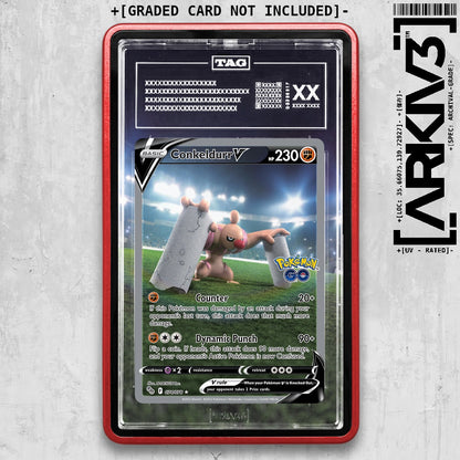 ARKIV3 TAG graded front - Red