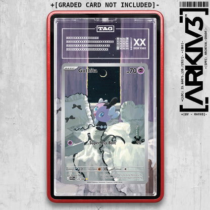 ARKIV3 TAG graded front - Red