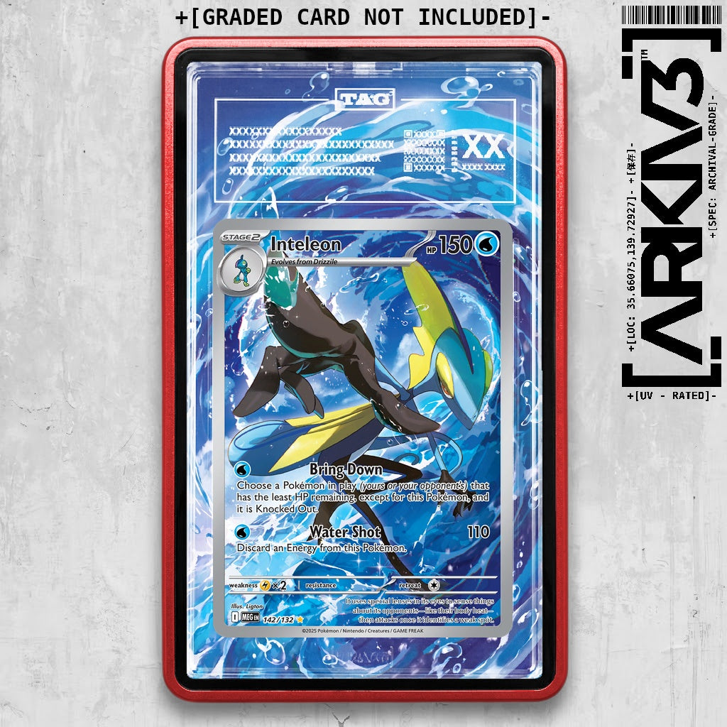 ARKIV3 TAG graded front - Red
