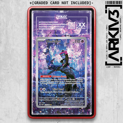 ARKIV3 TAG graded front - Red