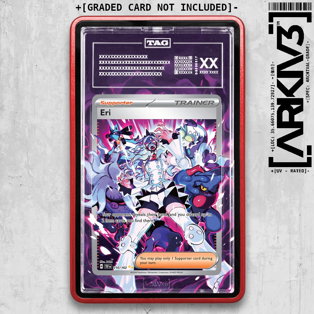 ARKIV3 TAG graded front - Red