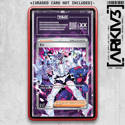ARKIV3 TAG graded front - Red