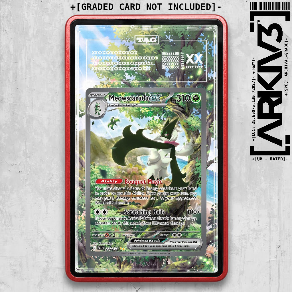 ARKIV3 TAG graded front - Red