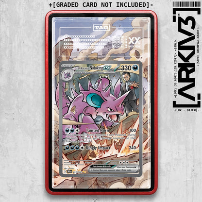 ARKIV3 TAG graded front - Red