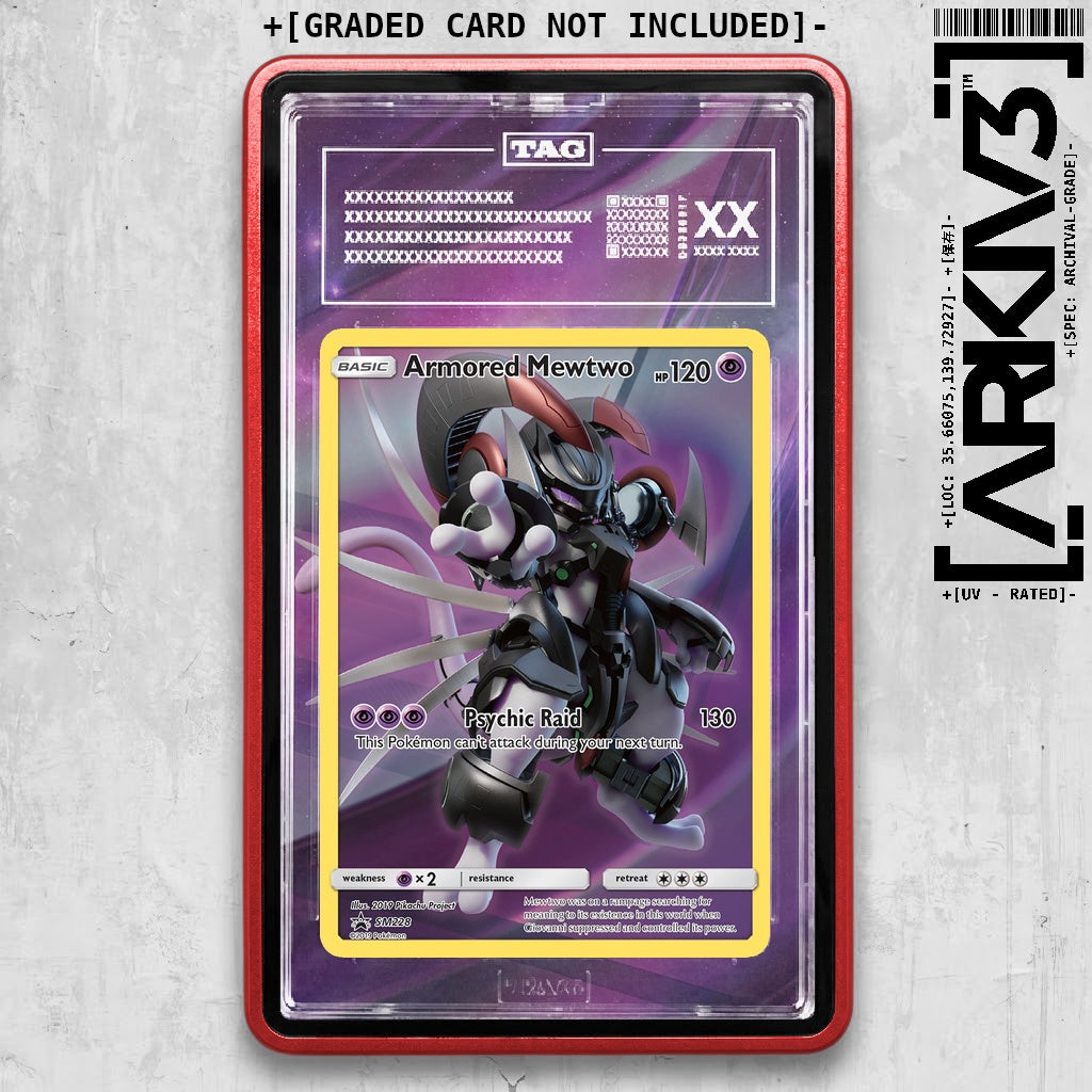 ARKIV3 TAG graded front - Red