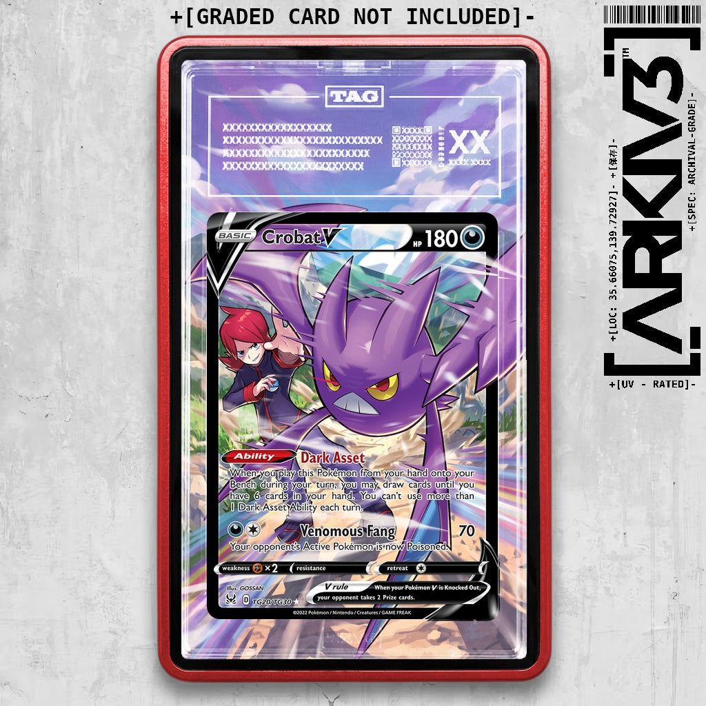 ARKIV3 TAG graded front - Red