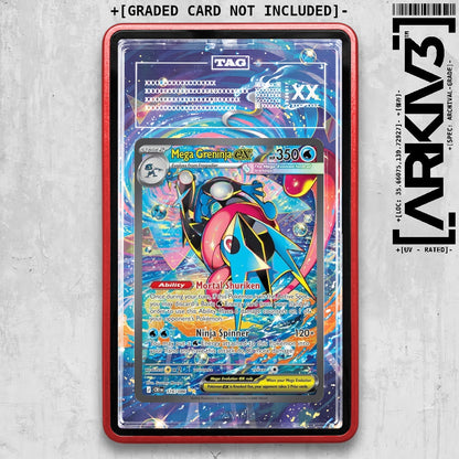 ARKIV3 TAG graded front - Red