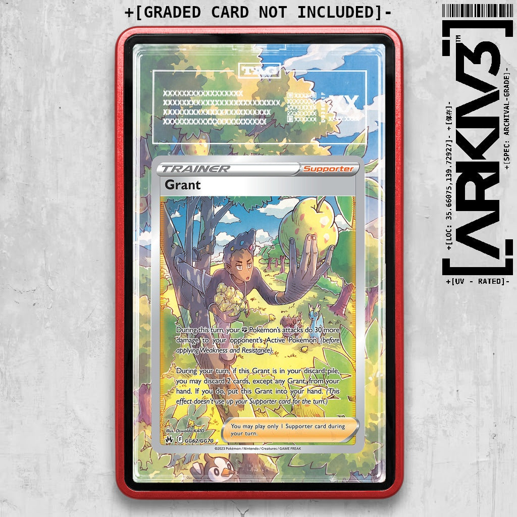 ARKIV3 TAG graded front - Red