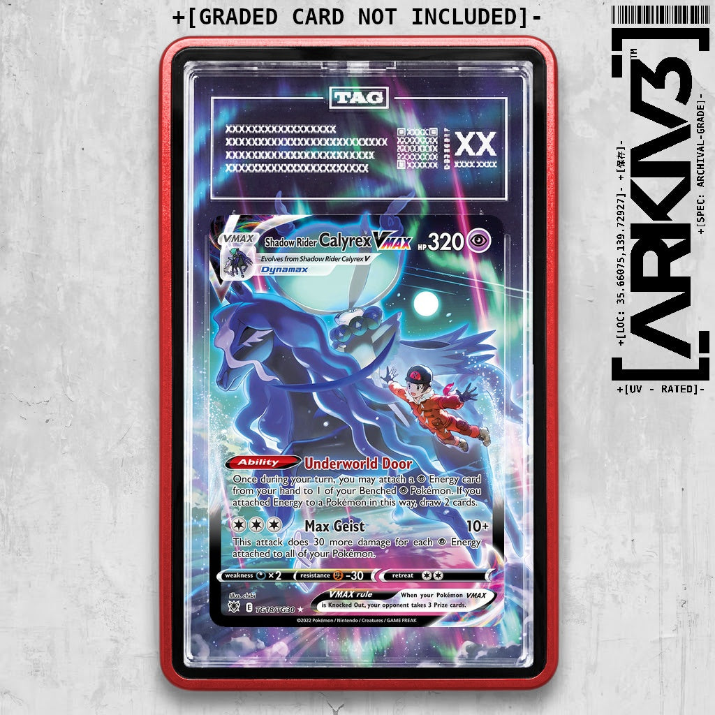ARKIV3 TAG graded front - Red
