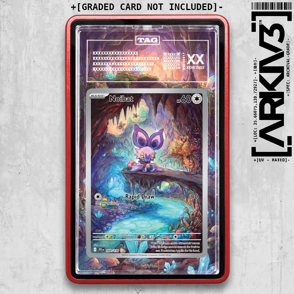 ARKIV3 TAG graded front - Red