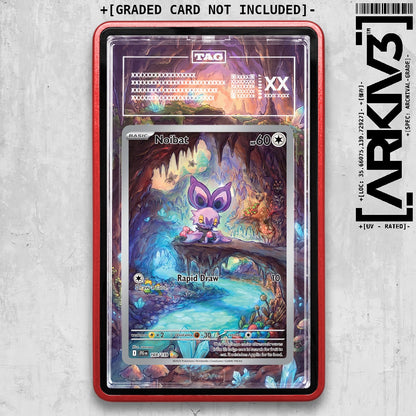 ARKIV3 TAG graded front - Red