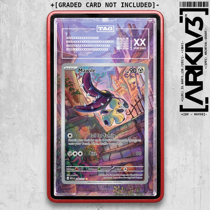 ARKIV3 TAG graded front - Red