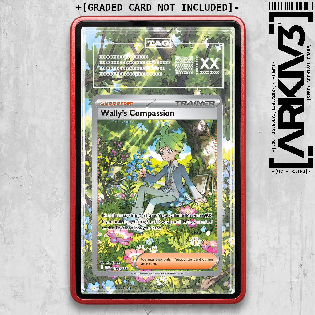 ARKIV3 TAG graded front - Red