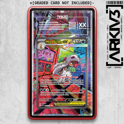 ARKIV3 TAG graded front - Red