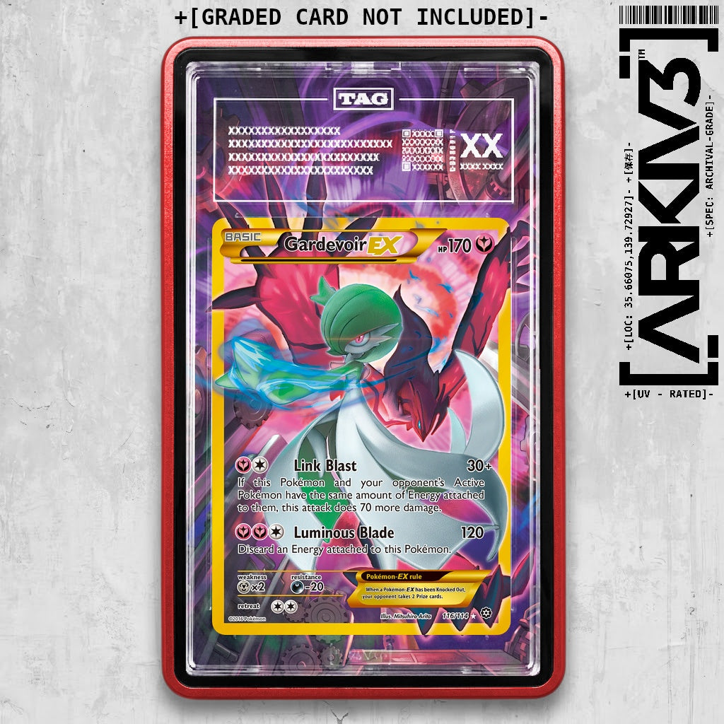 ARKIV3 TAG graded front - Red