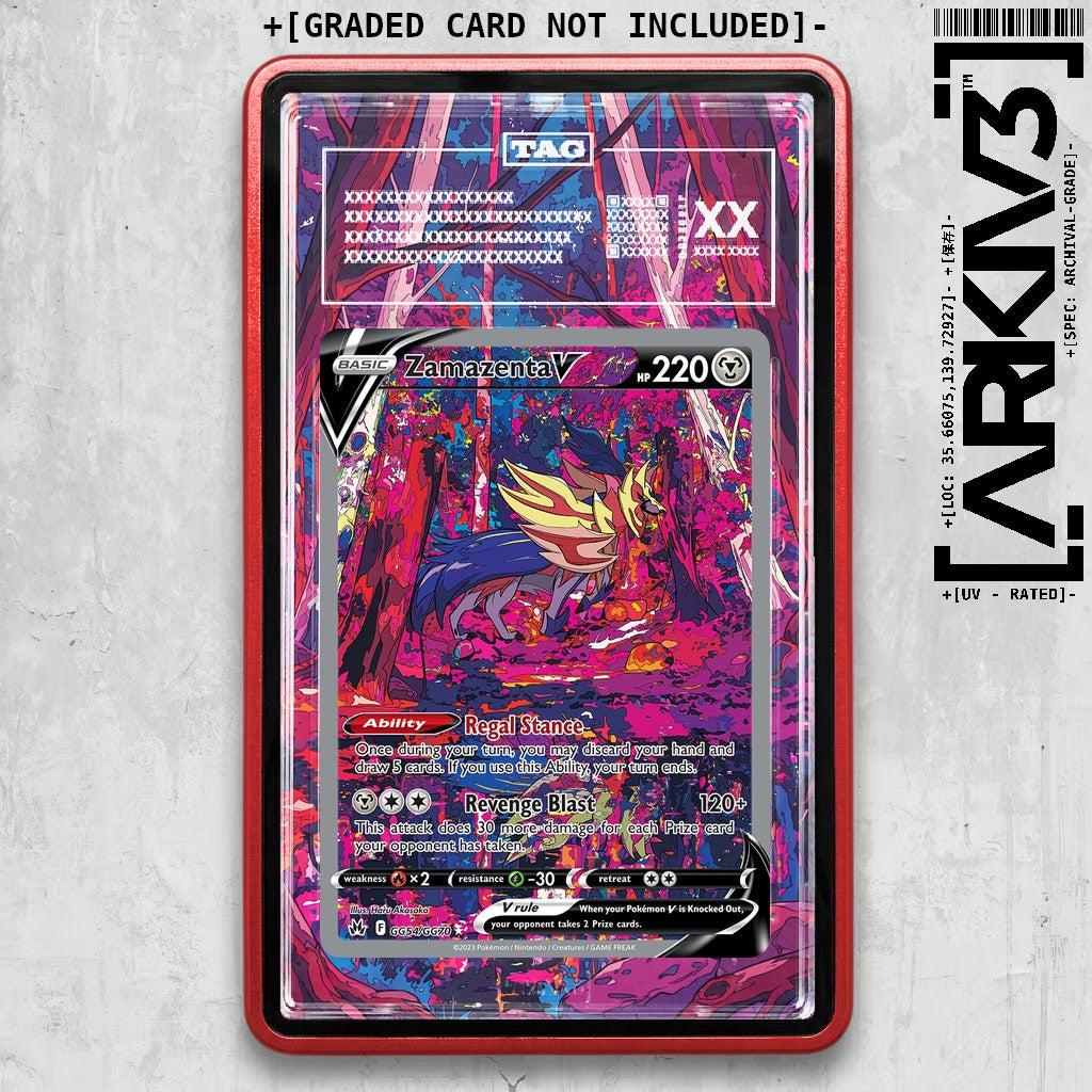 ARKIV3 TAG graded front - Red
