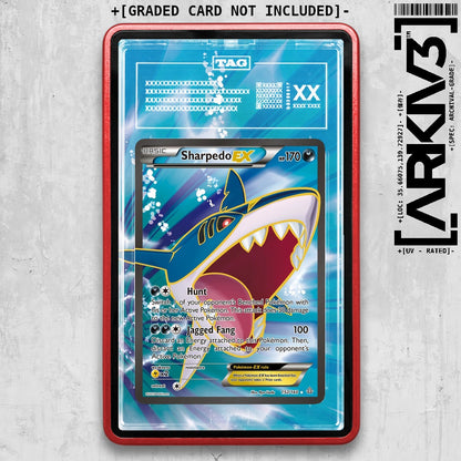 ARKIV3 TAG graded front - Red