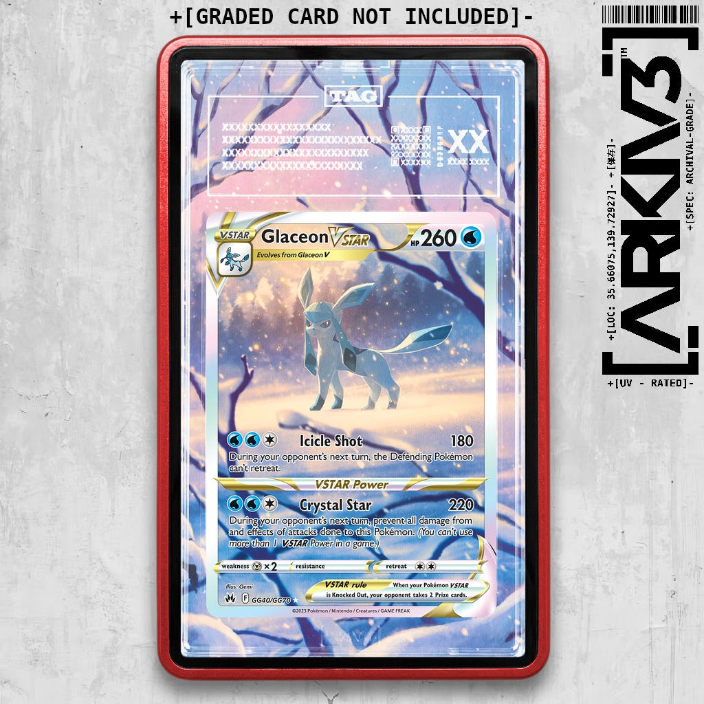 ARKIV3 TAG graded front - Red