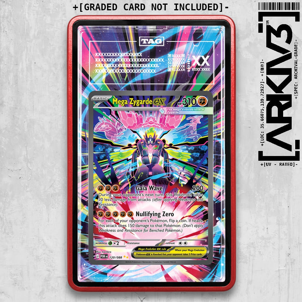 ARKIV3 TAG graded front - Red