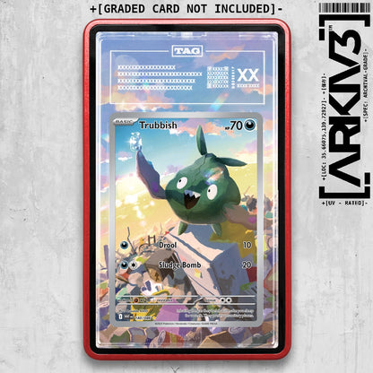 ARKIV3 TAG graded front - Red