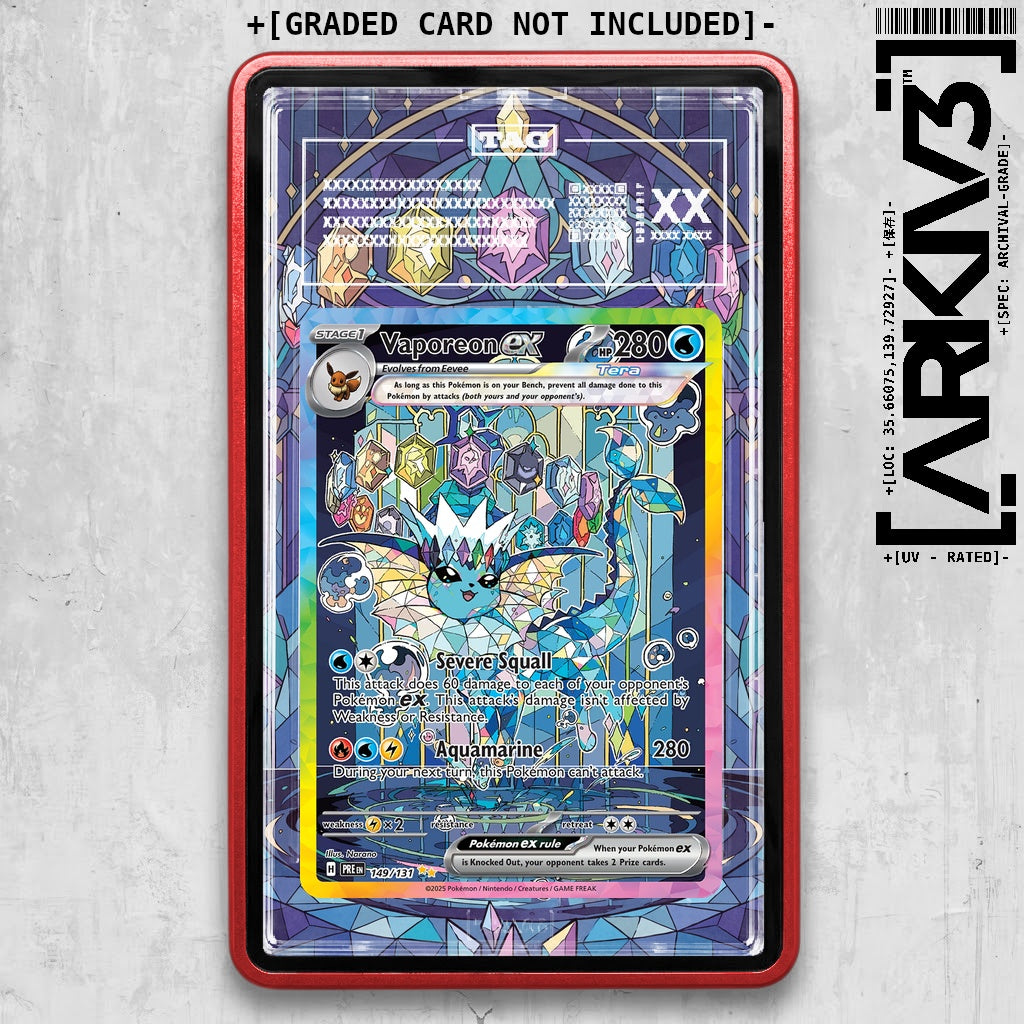 ARKIV3 TAG graded front - Red