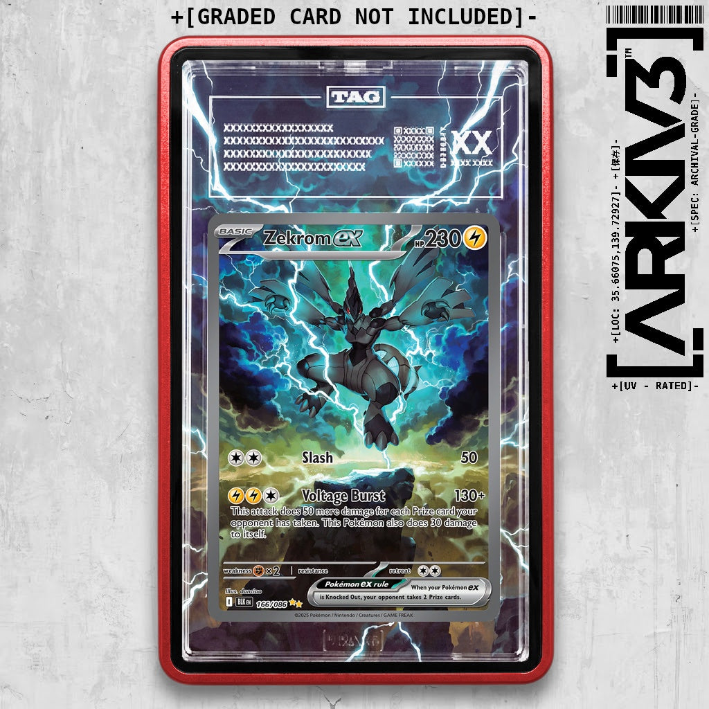 ARKIV3 TAG graded front - Red