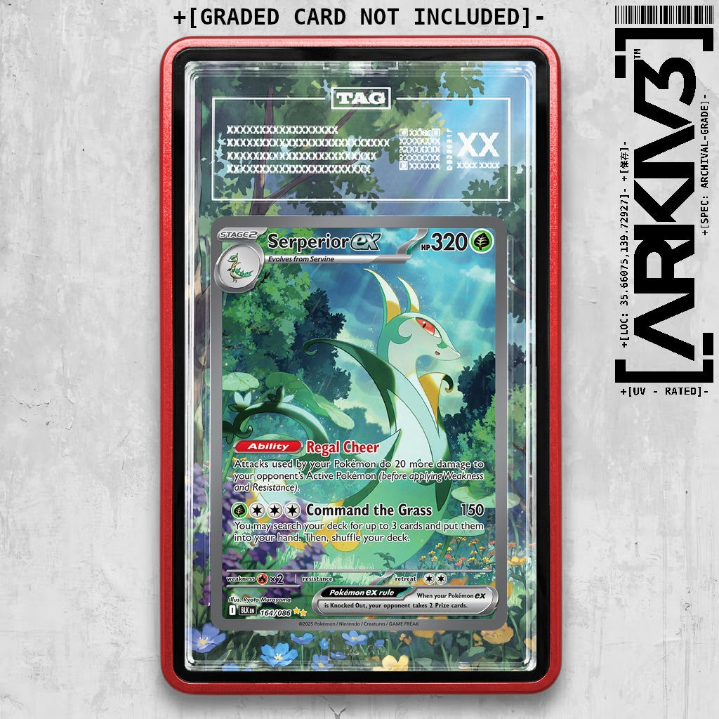 ARKIV3 TAG graded front - Red