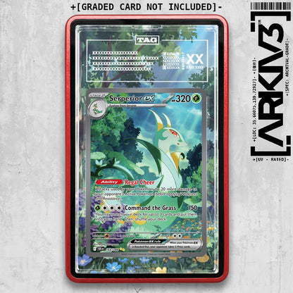 ARKIV3 TAG graded front - Red