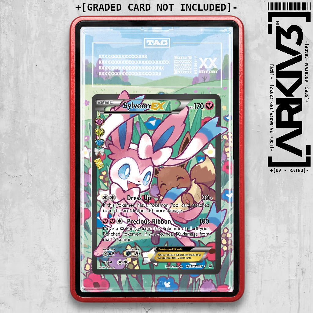 ARKIV3 TAG graded front - Red