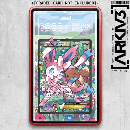 ARKIV3 TAG graded front - Red