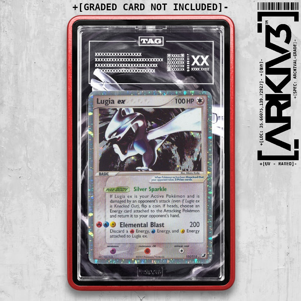 ARKIV3 TAG graded front - Red