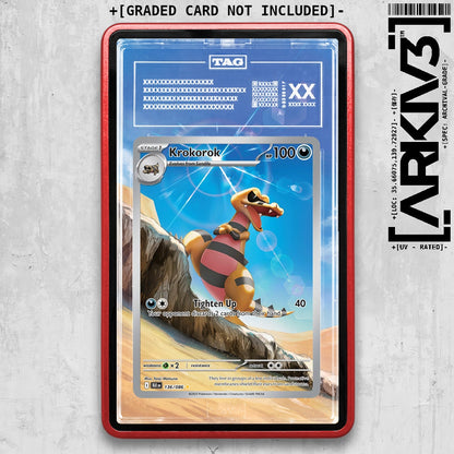ARKIV3 TAG graded front - Red