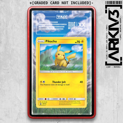 ARKIV3 TAG graded front - Red