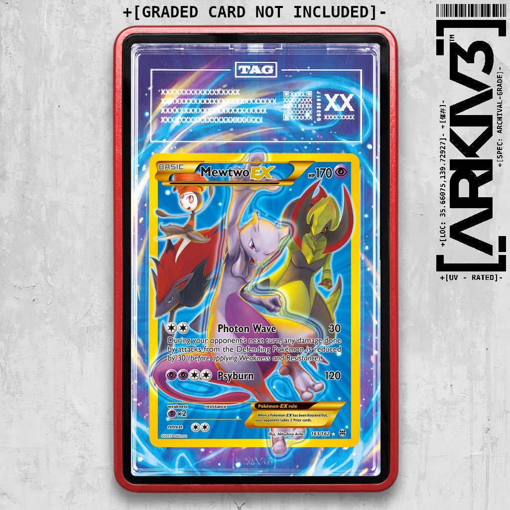 ARKIV3 TAG graded front - Red
