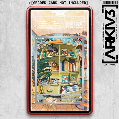 ARKIV3 TAG graded front - Red