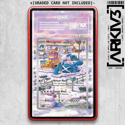 ARKIV3 TAG graded front - Red